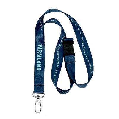 Logoband Värmlandsvisa blå